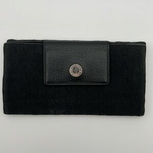 BVLGARI Black Logo Mania Long Wallet